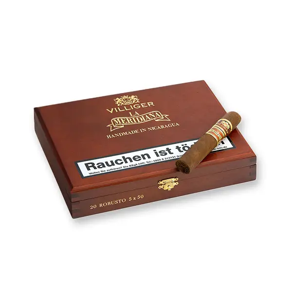 VILLIGER LA MERIDIANA Zigarren Robusto Kiste